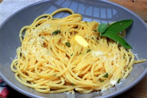 Spaghetti Au Beurre De Sauge Happy Papilles