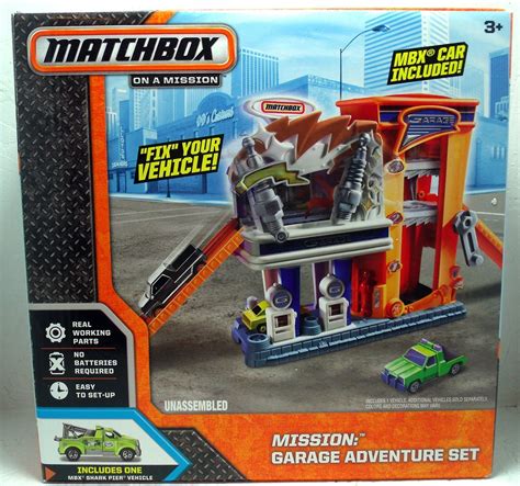 Matchbox On A Mission Garage Adventure Set Matchbox Adventure 7