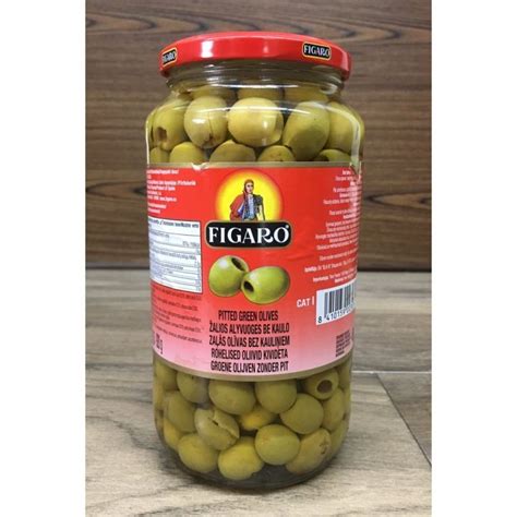 Figaro Green Pitted Olives 920g Lazada PH