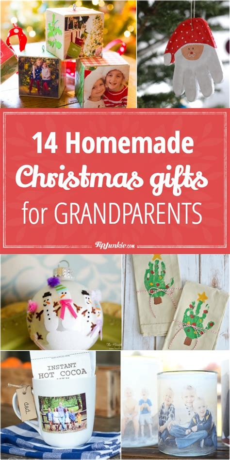 14 Homemade Christmas Gifts for Grandparents – Tip Junkie