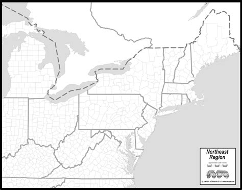 Printable Map Of The Northeast States - Printable-Map.org