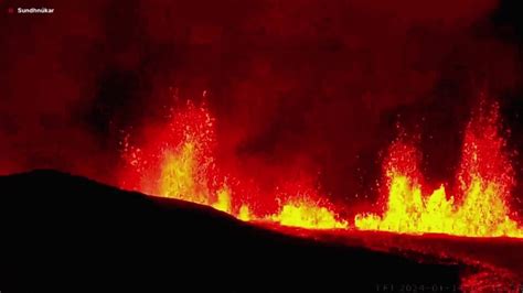 Lava From Iceland Volcano Eruption Poses A Threat To Grindavik Better