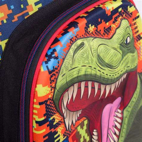 Mochila Escolar Grande Chenson Dinosaurio 3d 2023 En Venta En