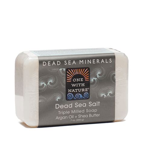 Dead Sea Salt Soap By One With Nature Thrive Market