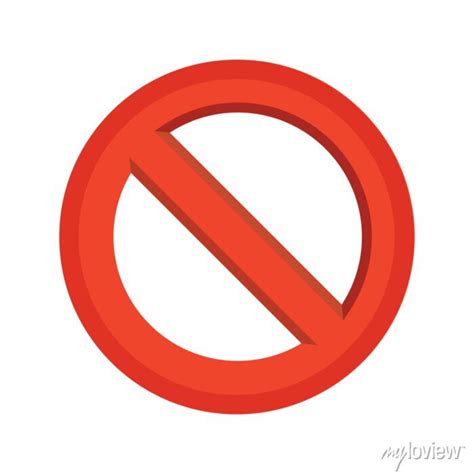 prohibited emoji vector symbol banned  entry wall stickers signs