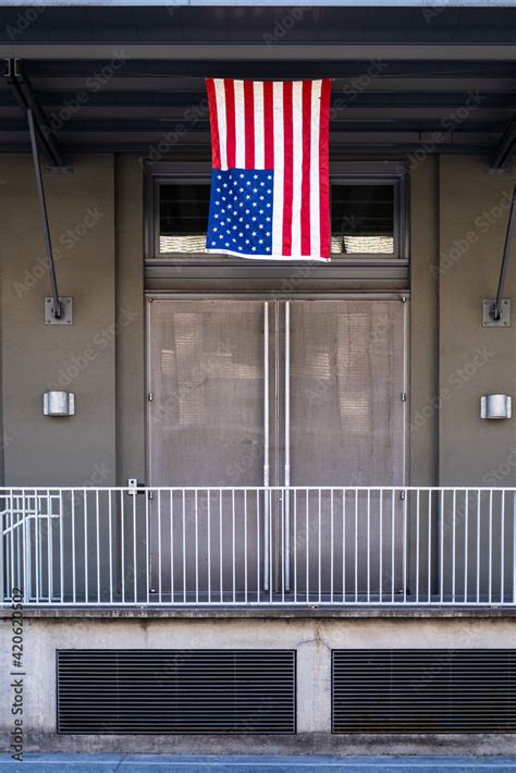 American Flag Protest Stock Photo | Adobe Stock