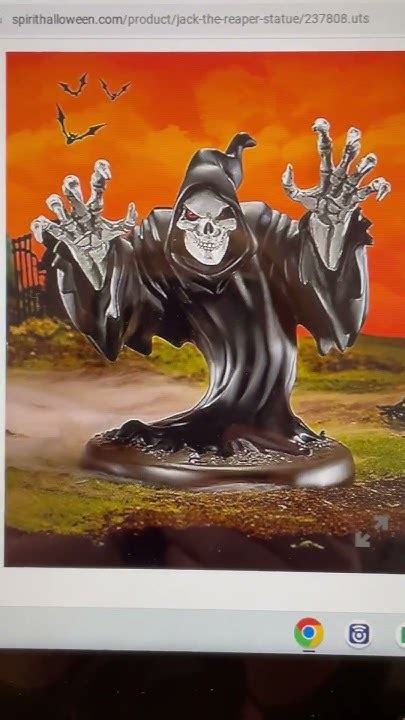 Halloween Decorations Jack The Reaper Statue At Spirit Halloween Youtube