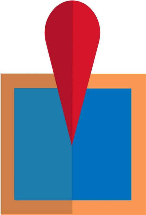 Orange And Red Placeholder On Map Paper 24831977 Vector Art At Vecteezy