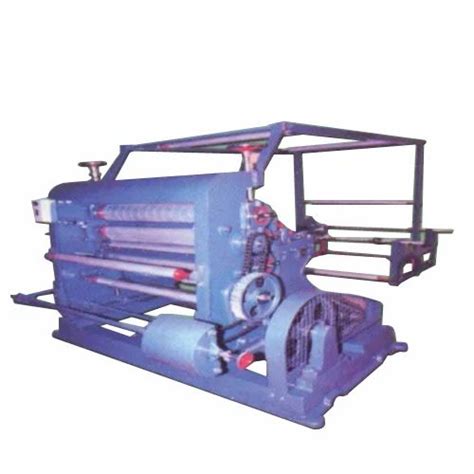 Vertical Type Single Face Paper Corrugating Machine At Rs