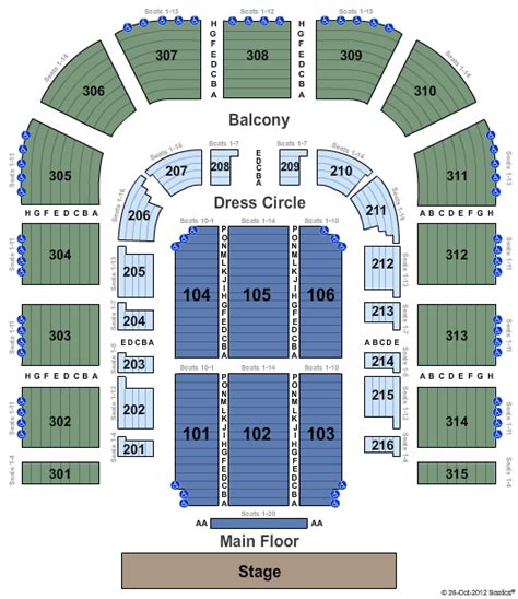 San Jose Civic Auditorium Seating Chart