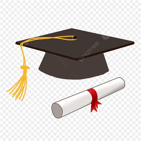 Black Graduation Cap Clipart Png Images Black Graduation Cap And