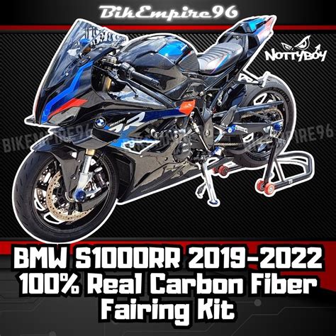 Bmw S1000rr 2019 2022 100 Real Carbon Fiber Fairing Kit Premium High