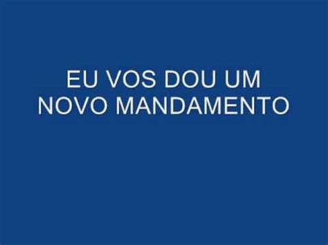 Novo Mandamento Sexta Feira Santa O Canto Na Missa