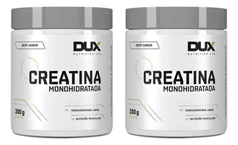 Kit 2 Creatina Monohidratada 100 300g Dux Nutrition Frete Grátis