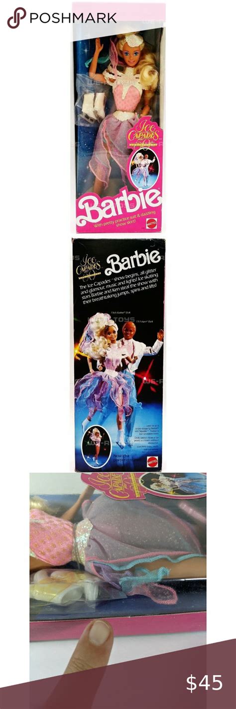 Mattel Barbie Ice Capades Barbie 50th Anniversary Doll Outfit Skates In