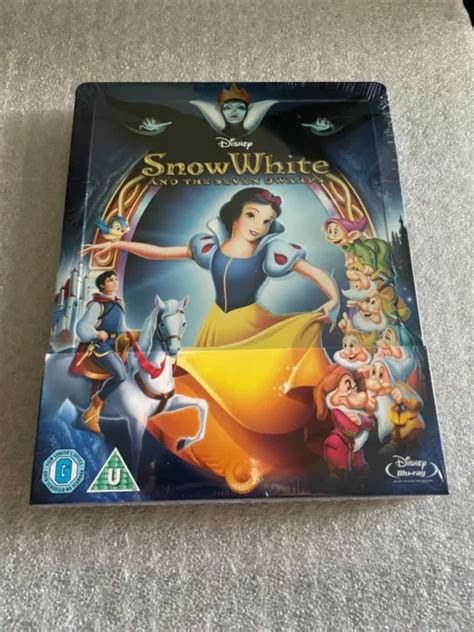 Disney S Snow White And The Seven Dwarfs Steelbook Oop New Blu