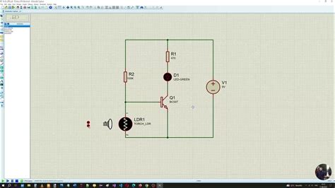 Ldr With Bc547 Transistor Example 1 Youtube