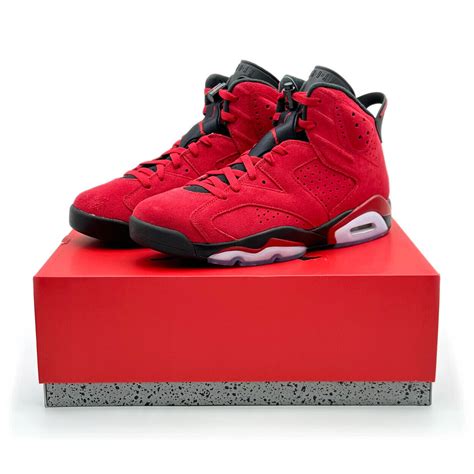 Ct8529 600 Nike Air Jordan 6 Retro Toro Bravo Red Black Raging Bull