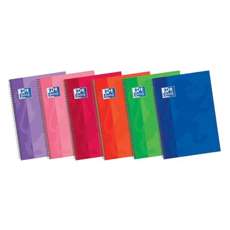 Cuaderno Rayado Horizontal Folio Tapa Extradura Oxford Cuadernos