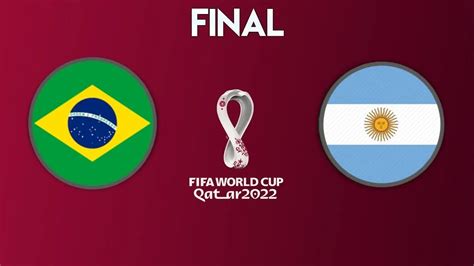 🔴brazil Vs Argentina Fifa World Cup 2022 Final Fifa 23 Gameplay Youtube