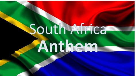 Nkosi Sikelel Iafrika South African National Anthem Inno Nazionale Sudafricano Youtube