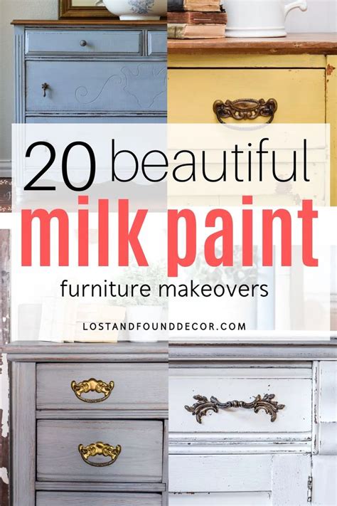 Milk Paint Furniture Before And After Makeovers Milk Paint