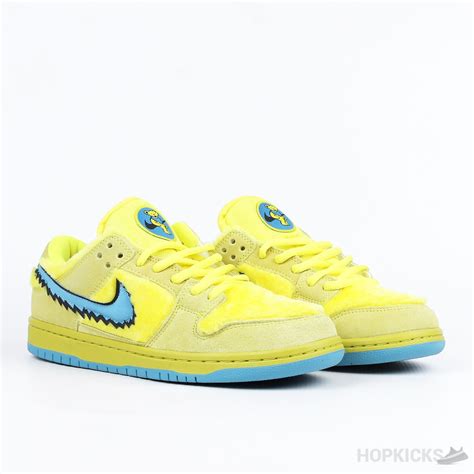 Nike Sb Dunk Low Grateful Dead Bears Opti Yellow