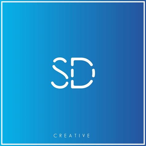 Sd Premium Vector Ltimo Dise O De Logotipo Logotipo Creativo