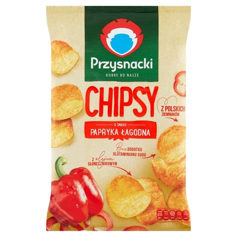 Przysnacki Chipsy O Smaku Papryka Agodna G Zakupy Online Z