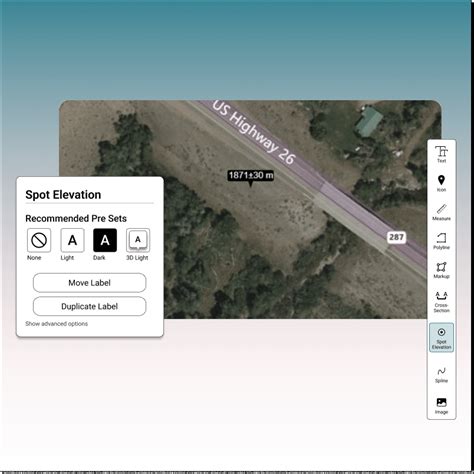 Using The Spot Elevation Tool In Equator Equator