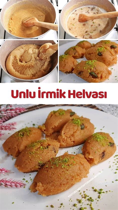 Lokum Gibi Unlu İrmik Helvası Videolu Nefis Yemek Tarifleri Yemek