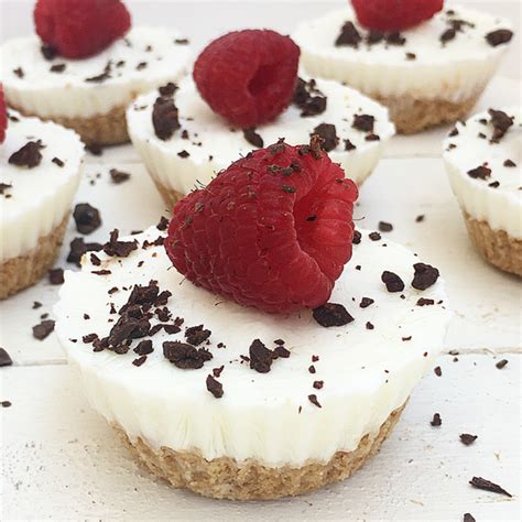 Mini Frozen Cheesecake Allo Yogurt Lamponi E Cioccolato Fondente