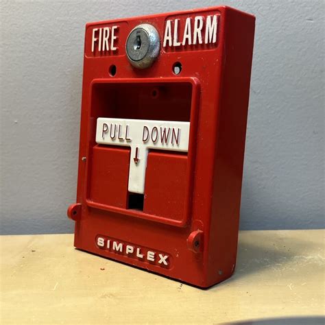 Simplex Conventional Fire Alarm Pull Station La Paz County