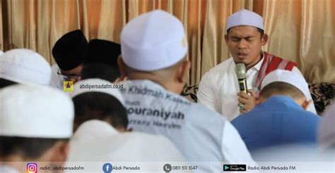 Hadiri Ijazah Talqin Dzikir Paman Birin Komitmen Dukung Syiar Dakwah