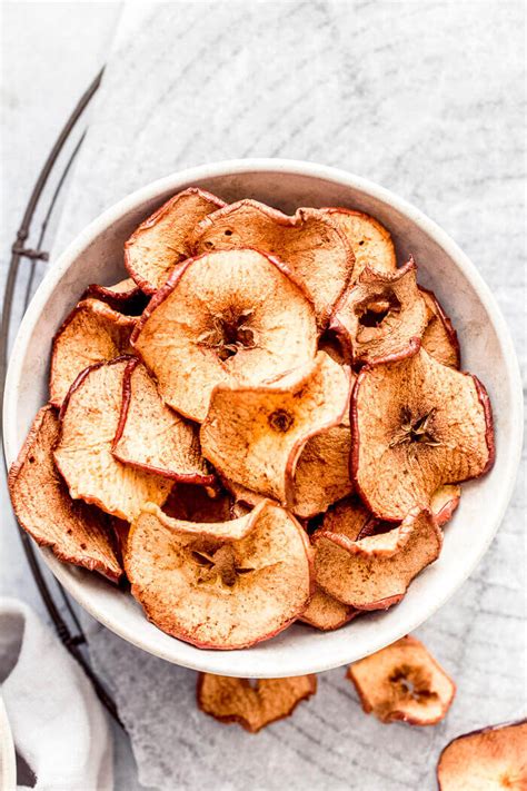 Air Fryer Apple Chips Recipe Healthy Snack Sandhyas Kitchen