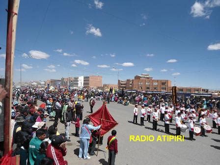 RADIO ATIPIRI 840 A M EL ALTO DESFILES ESCOLARES GENERAN