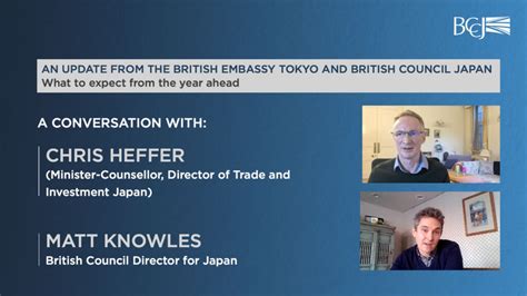 British Embassy Tokyo & British Council Japan - What to expect in 2021 ...