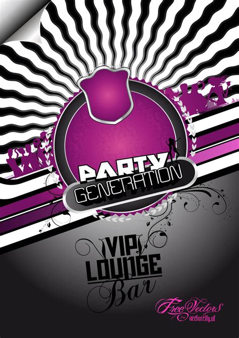 Free Party Flyer Background Vector Art And Graphics