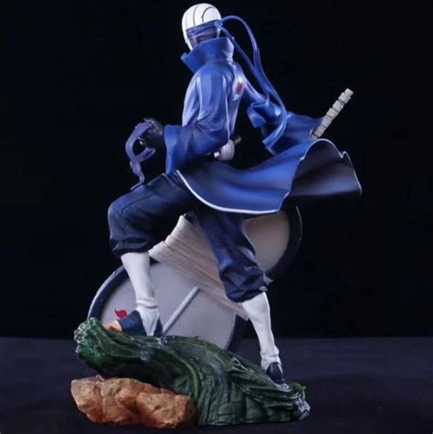 Naruto Uchiha Obito Statue Masked Madara PVC GK Action Figure 25cm