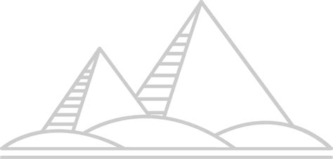 Pyramid Outline Vector Art, Icons, and Graphics for Free Download