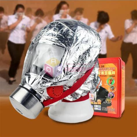 Buy Fire Escape Mask Escape Hood Emergency Hood Oxygen