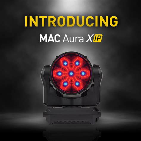 MAC Aura XIP Martin Lighting Français French