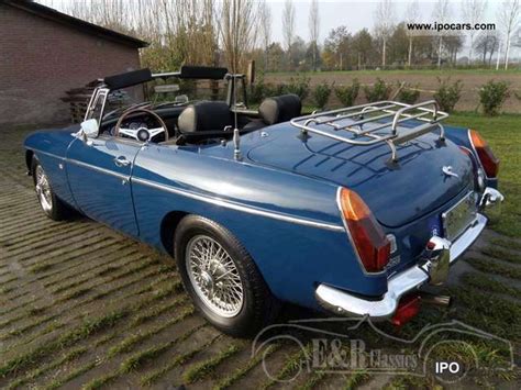 1971 Mg Teal Blue Convertible From 1971 Very Good Condition Car Photo