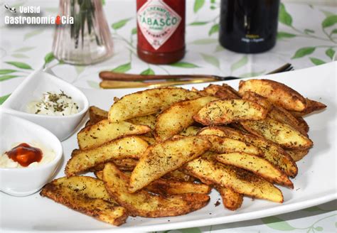 Descubrir Imagen Papas Gajo Al Horno Receta Abzlocal Mx