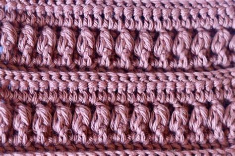 Ridges And Puffs Stitch How To Crochet Rich Textures Crochet