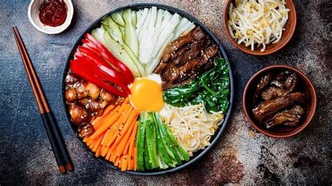 5 Makanan Khas Korea Selatan yang Halal, Tampilan Menggugah Selera : Okezone Travel