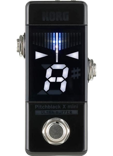 Korg Pitchblack X Mini Chromatic Pedal Tuner Pedal Tuner