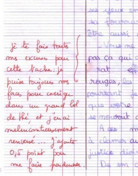 Top Des Corrections De Copies Les Plus Dr Les Les Meilleures