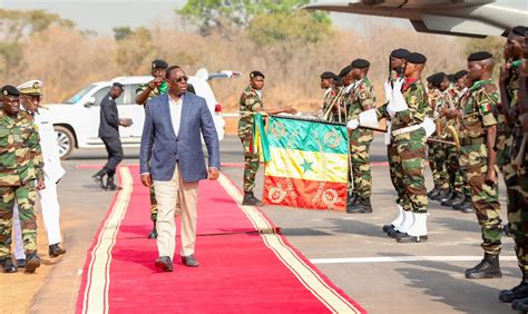 En Coulisses Le Programme Du Président Macky Sall à Sédhiou