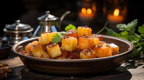 Premium Photo Indian Sweets Served In Silver Or Wooden Plate Vajpg